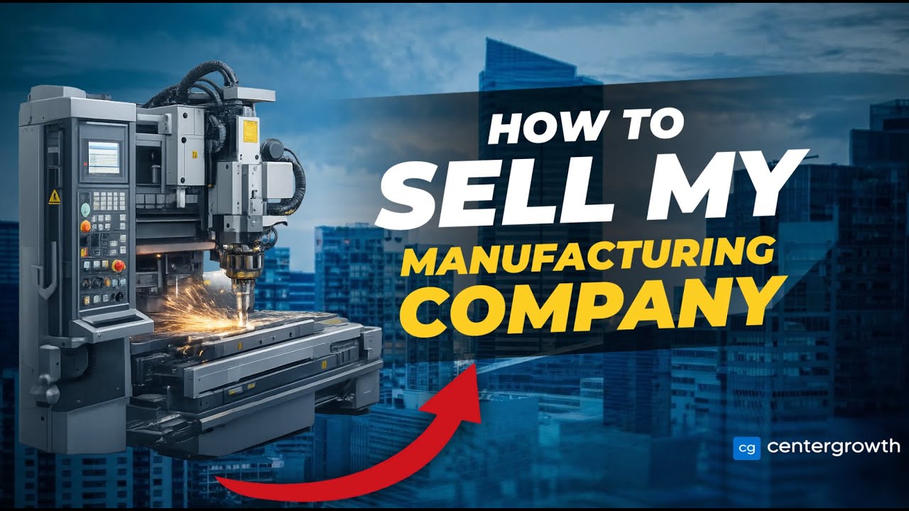 sell my manufacturing company video